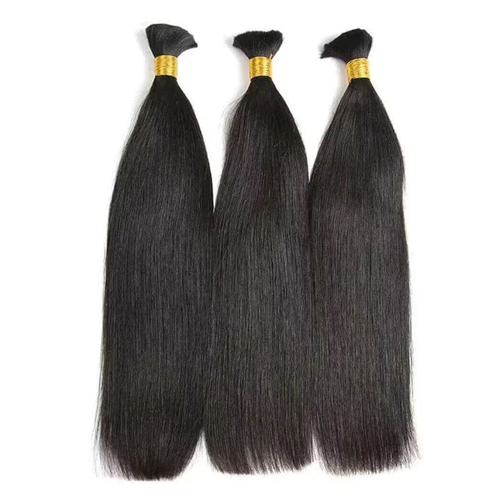 Straight human hair